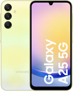 Смартфон Samsung Galaxy A25 5G 6Gb/128Gb желтый (SM-A256EZYDCAU)