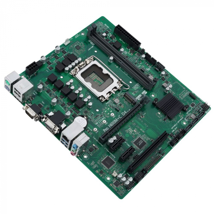 Материнская плата Asus PRO H610M-C D4-CSM (90MB1A30-M0EAYC)