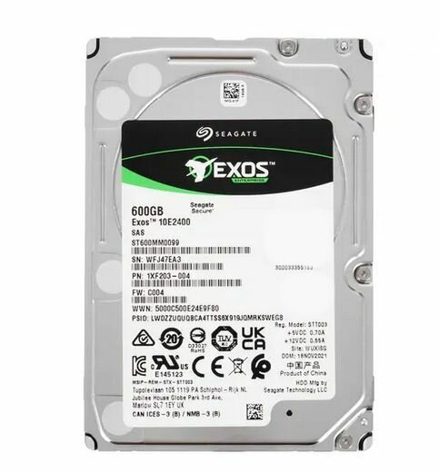 Жёсткий диск Seagate Exos 10E2400 (ST600MM0099)