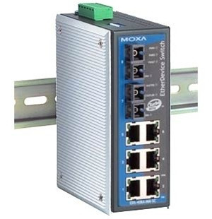 Промышленный коммутатор MOXA EDS-408A-MM-ST