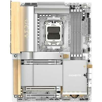Материнская плата Gigabyte X870E AERO X3D WOOD