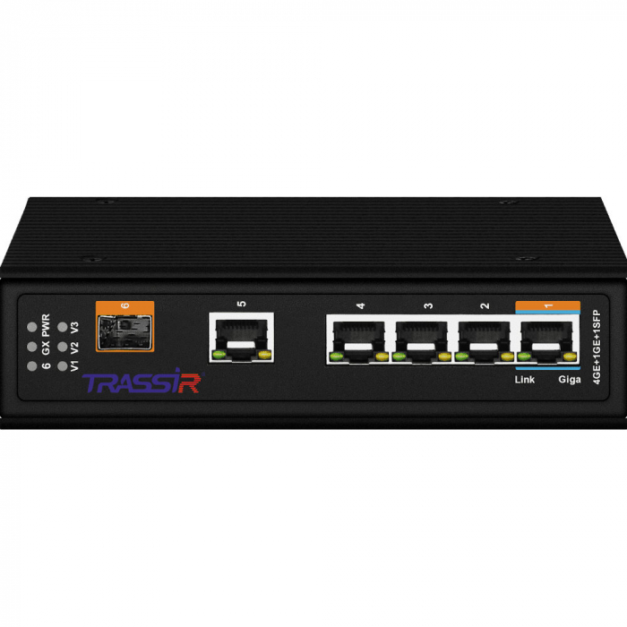 Коммутатор Trassir TR-NS15061S-150-4POE