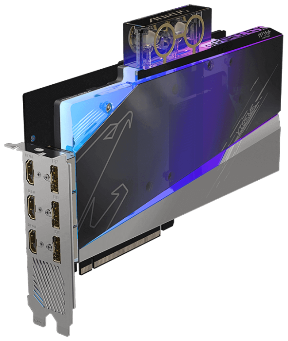 Видеокарта Gigabyte GeForce RTX 3080 AORUS EXTREME WB LHR (GV-N3080AORUSX WB-12GD)