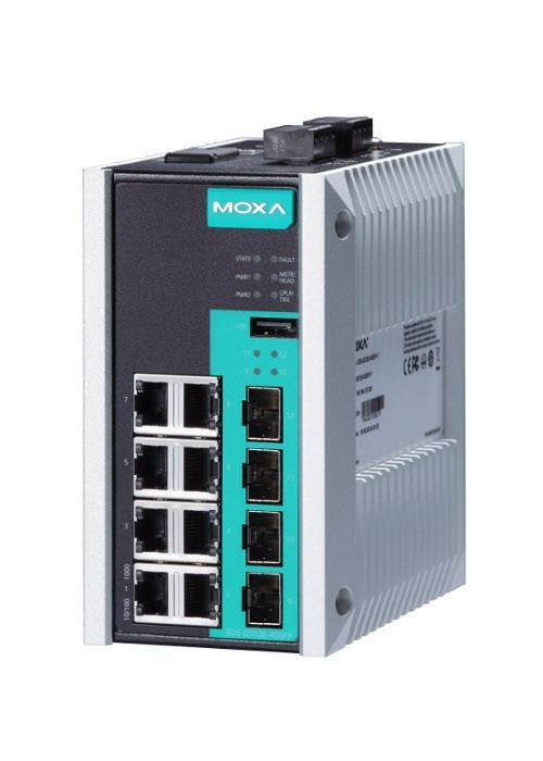 Промышленный коммутатор MOXA EDS-G512E-4GSFP-T