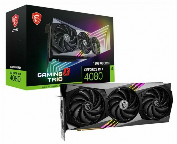 Видеокарта MSI NVIDIA GeForce RTX 4080 (RTX 4080 SUPER 16G GAMING X TRIO)