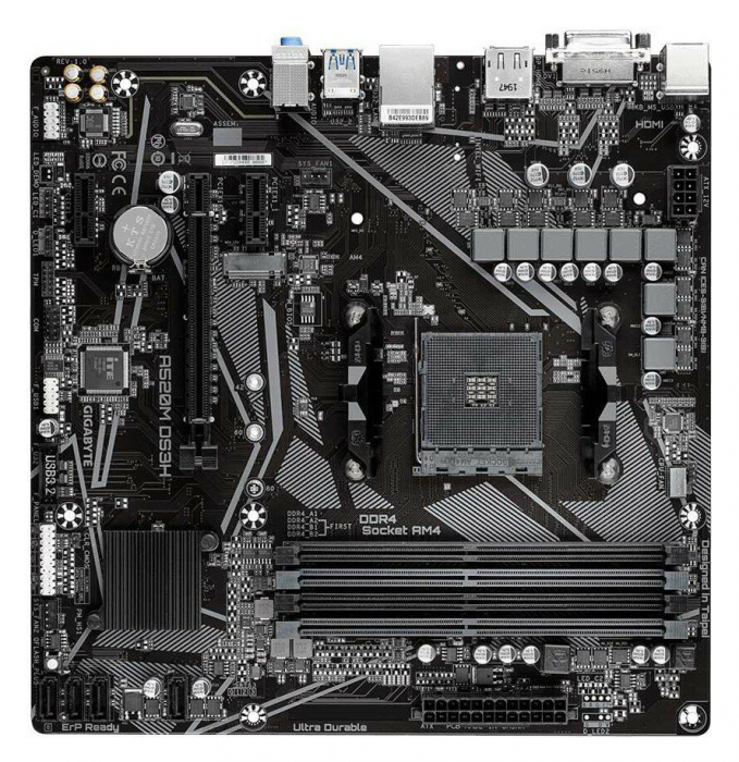 Материнская плата Gigabyte A520M DS3H AC