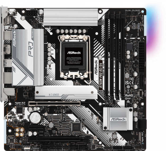 Материнская плата Asrock Z890 PRO RS WIFI WHITE