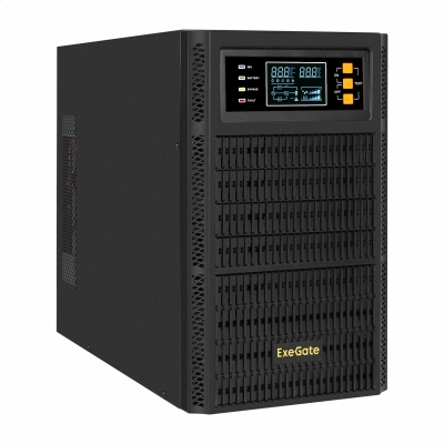 ИБП ExeGate On-line PowerExpert TL-3000.72V.LCD.AVR.3SH.USB.RS232.SNMP (EX296949RUS)