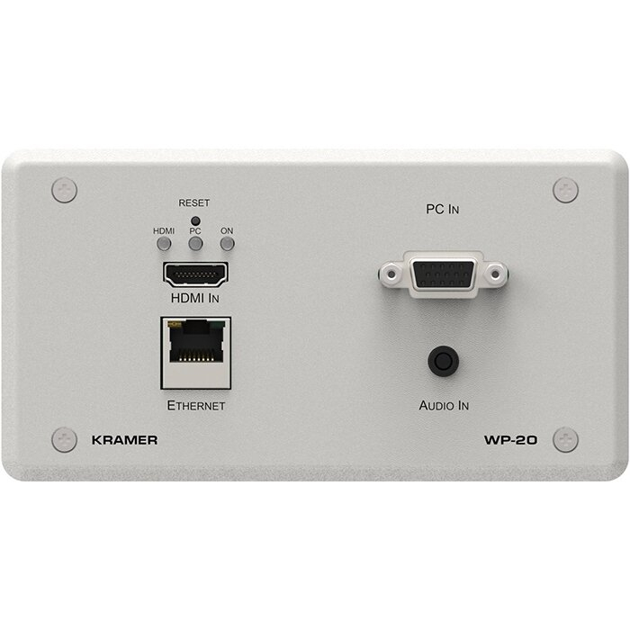 Передатчик HDMI Kramer WP-20/EU(W)-86 (20-80332090)