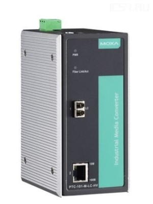 Медиаконвертер MOXA PTC-101-S-LC-HV