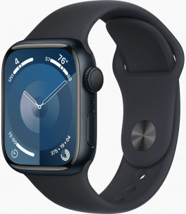 Смарт-часы Apple Watch Series 9 A2978, 41мм, темная ночь / темная ночь (MR8X3LL/A)