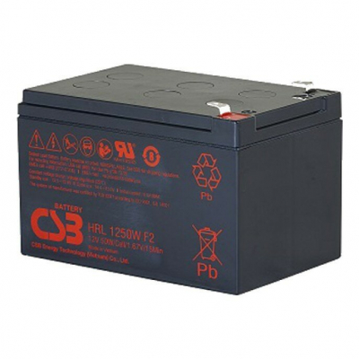 Аккумулятор CSB 12V 50Вт/Эл (HRL1250W F2 FR)