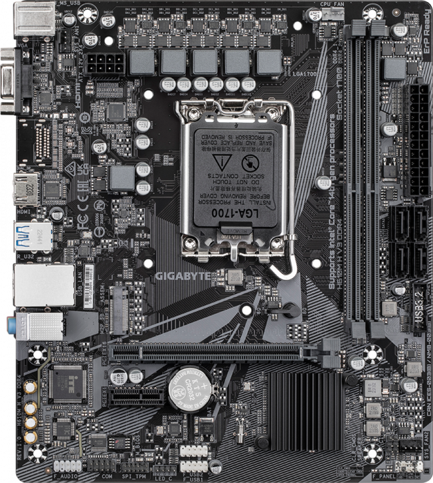 Материнская плата Gigabyte H610M H V3 DDR4