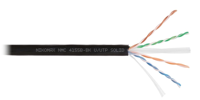 Кабель Nikomax NMC 4155B-BK