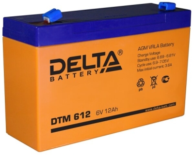 Аккумулятор Delta DTM 612