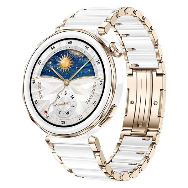 Смарт-часы Huawei Watch GT 5 Pro 42mm Ceramic White (55020DGV)