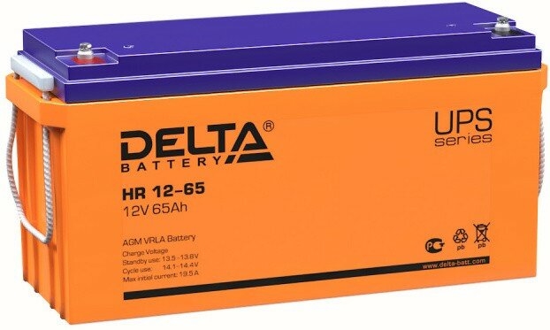 Аккумулятор Delta HR 12-65
