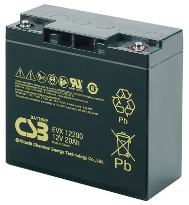 Аккумулятор CSB 12V 20Ah (EVX12200)
