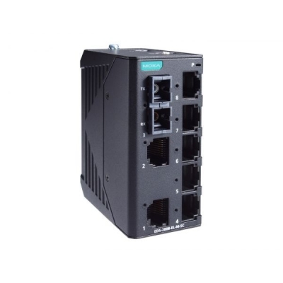 Промышленный коммутатор MOXA 8-Port Entry-level Unmanaged Switch (EDS-2008-EL-M-SC)