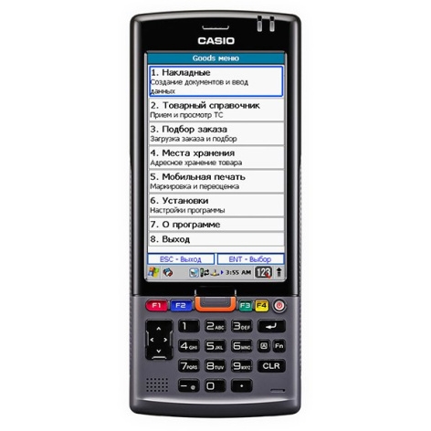 Терминал сбора данных Casio IT-G500-C21E (IT-G500-C21E-B)