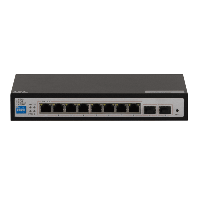 Коммутатор Gigalink GL-SW-G105-08P