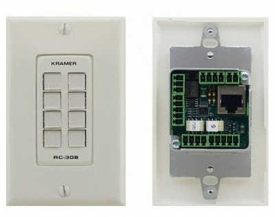 Панель управления Kramer RC-308/US-D(W/B) (30-804701395)