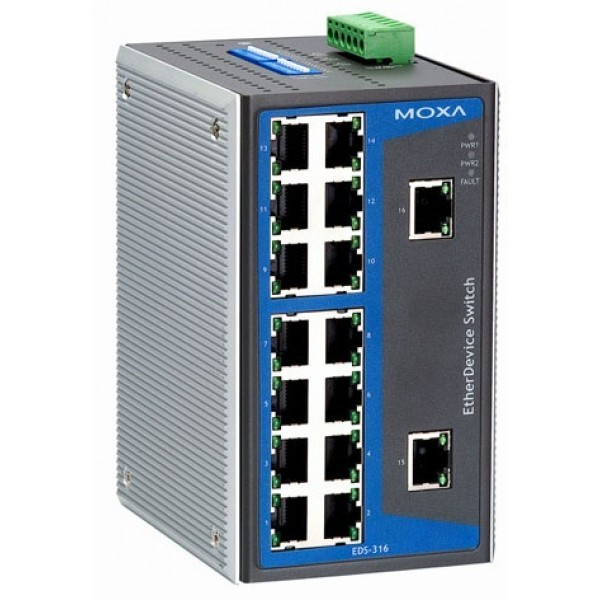 Промышленный коммутатор MOXA EDS-316