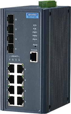 Коммутатор Advantech EKI-7712E-4F-AE