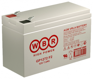 Аккумулятор WBR 12V 7,2Ah (GP1272 F2-WBR)