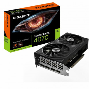 Видеокарта GIGABYTE NVIDIA GeForce RTX 4070 (GV-N4070WF2OC-12GD)