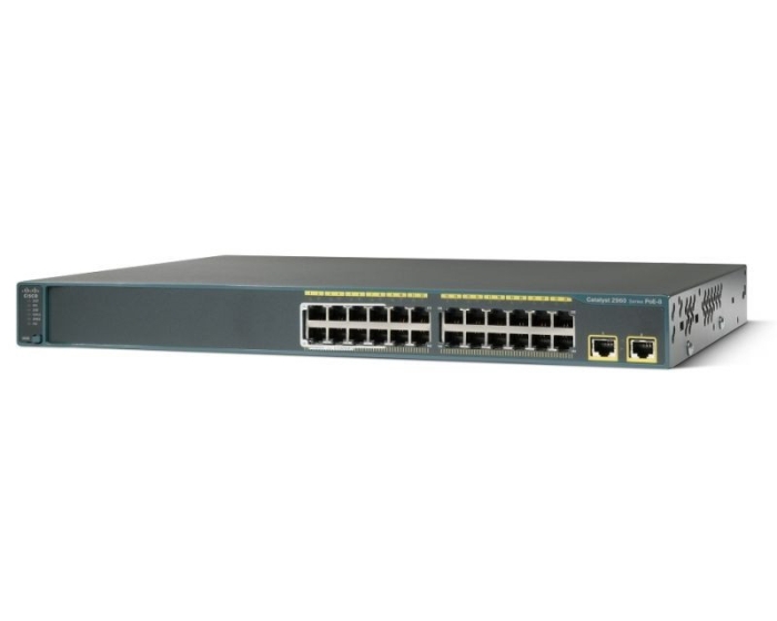 Коммутатор Cisco WS-C2960+24LC-S