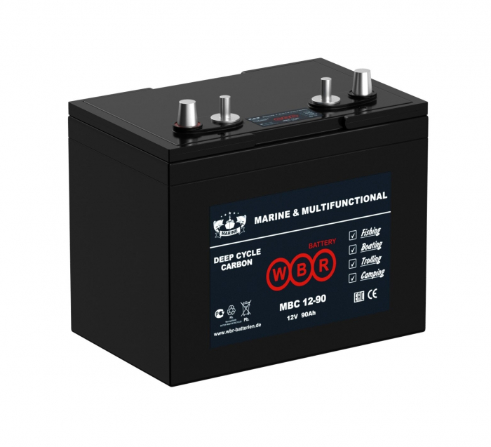Аккумулятор WBR 12V 90Ah (GPC12-90-2)