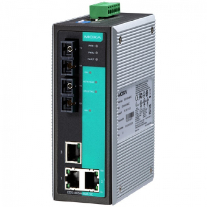 Промышленный коммутатор MOXA EDS-405A-MM-SC