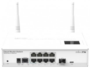 Маршрутизатор MikroTik CRS109-8G-1S-2HnD-iN