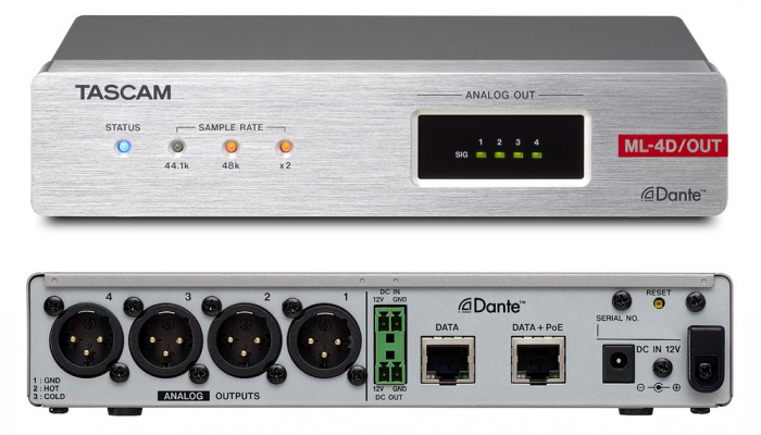 Конвертер Tascam ML-4D/OUT-X