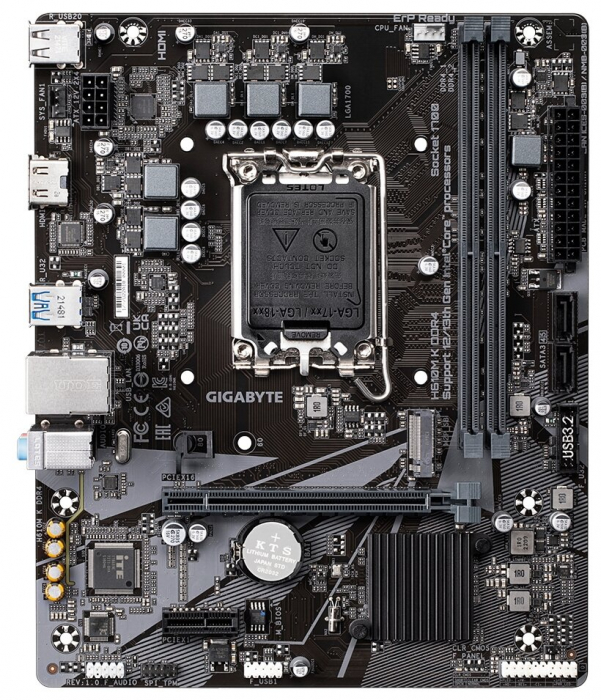 Материнская плата Gigabyte H610M K DDR4
