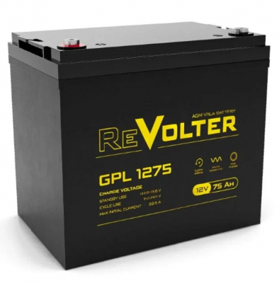 Аккумулятор Revolter 12V / 75Ah (GPL 1275)