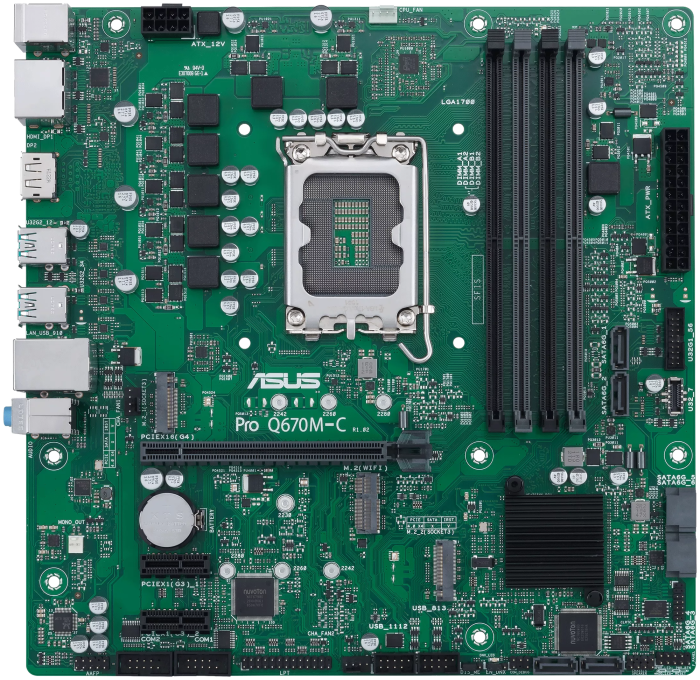 Материнская плата Asus PRO Q670M-C-CSM (90MB19E0-M2EAYC)