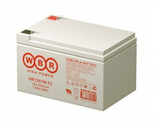 Аккумулятор WBR 12V 51Вт/Эл (HR1251W F2-WBR)