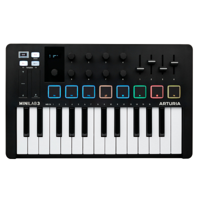 MIDI-клавиатура Arturia MiniLAB 3 Black Edition (231502)