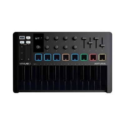 MIDI-клавиатура Arturia MiniLAB 3 Deep Black (231503)