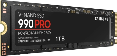 SSD накопитель Samsung 990 Pro 1TB (MZ-V9P1T0GW)