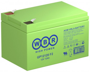 Аккумулятор WBR 12V 12Ah (GP12120 F2-WBR)
