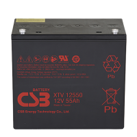 Аккумулятор CSB 12V 55Ah (XTV12550)