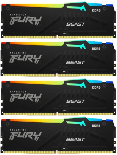 Оперативная память Kingston FURY Beast DDR5 KF552C40BBAK4-64