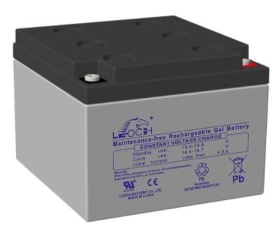 Аккумулятор Leoch 12V 24Ah (LPCG12-24)