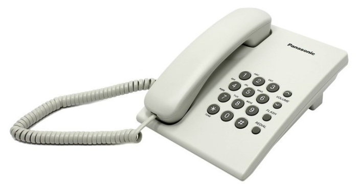 Телефон Panasonic KX-TS2350RUW