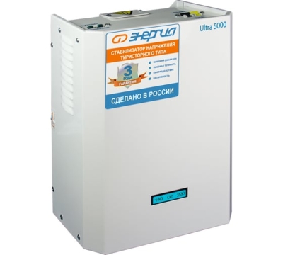 Стабилизатор напряжения Энергия Ultra 5кВА (Е0101-0102)