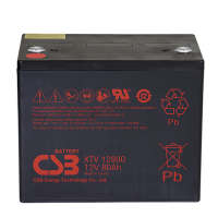 Аккумулятор CSB 12V 80Ah (XTV12800)