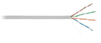 Кабель NETLAN UEC-UU004-5E-PVC-GY